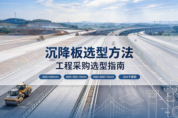 黄南沉降板选择方法