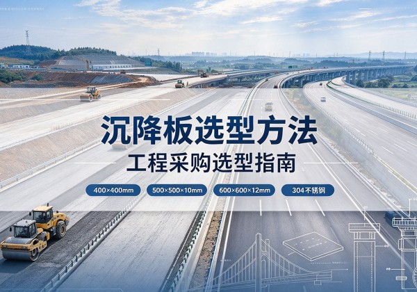 黄南沉降板选择方法