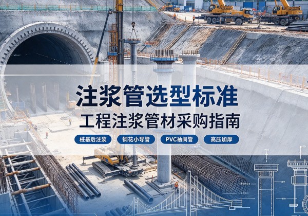 黄南注浆管选型标准